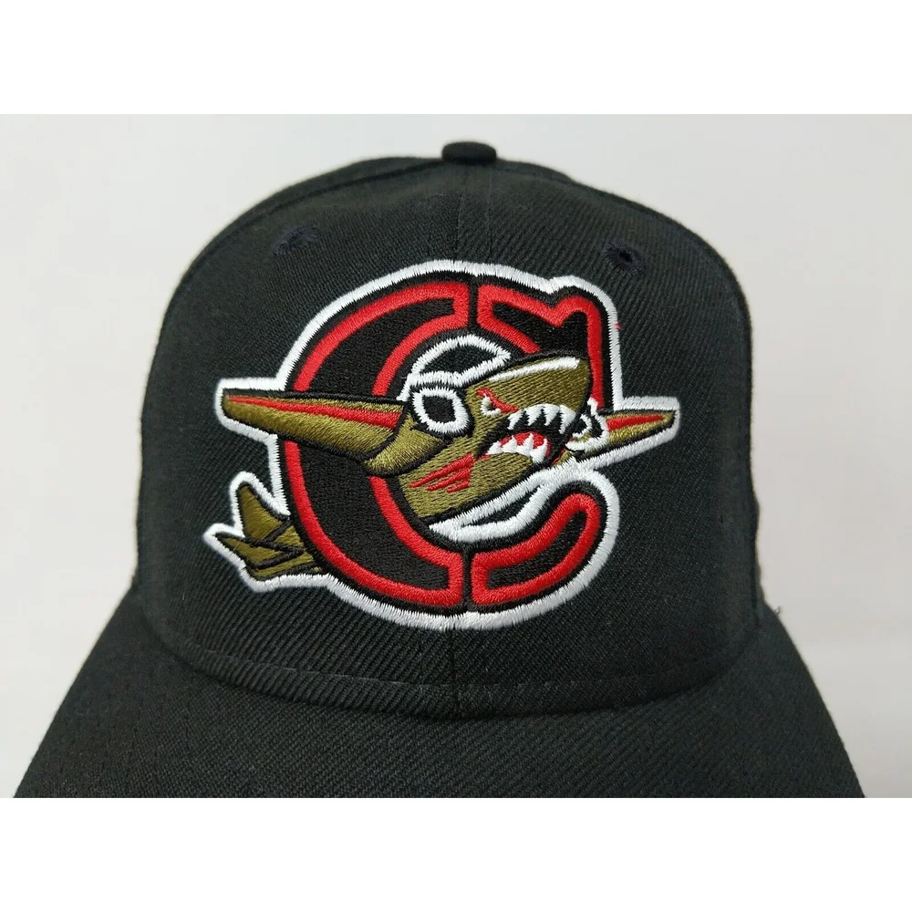 New Era Capital City Bombers Fitted Hap Cap Size 7 Small/Medium 90s USA Made VTG
